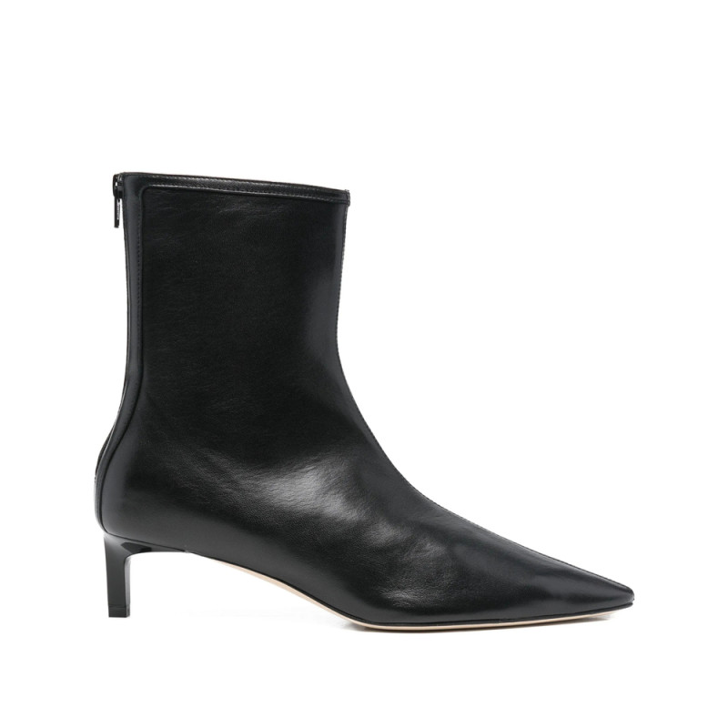 Dear Frances Topo Pointed Leather Bootie