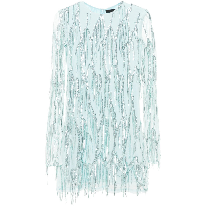 Rotate Long Sleeve Mini Dress