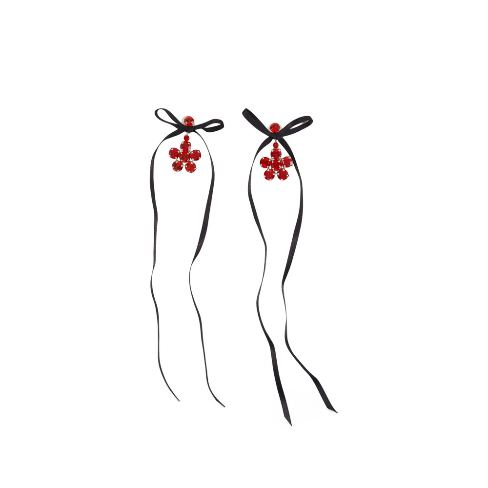 Simone Rocha Daisy Bow Earrings
