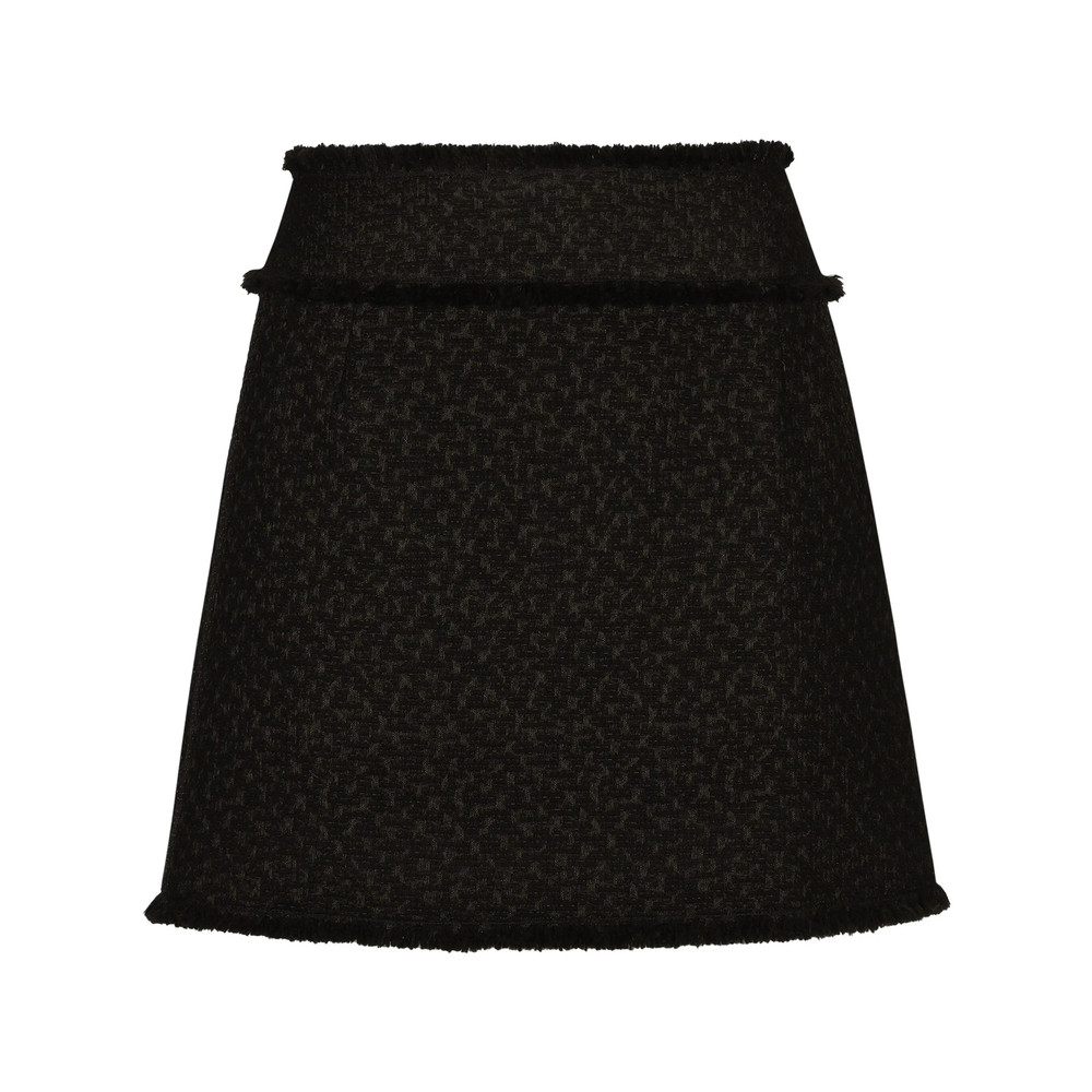 Dolce & Gabbana Bouclé Mini Skirt