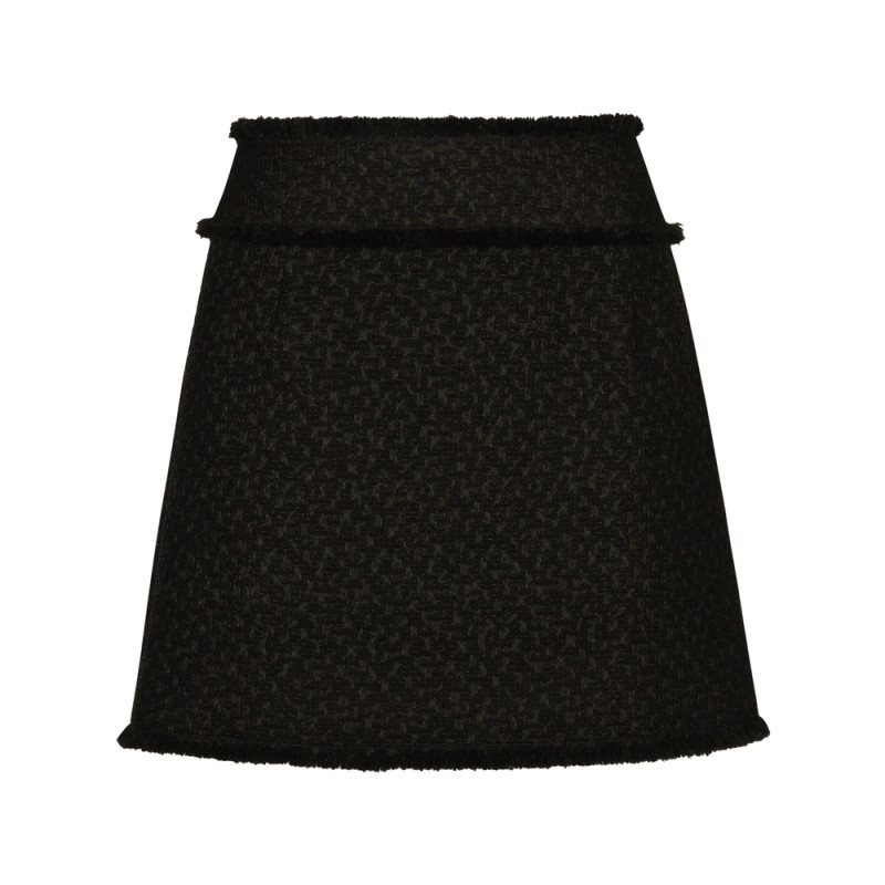 Dolce & Gabbana Bouclé Mini Skirt
