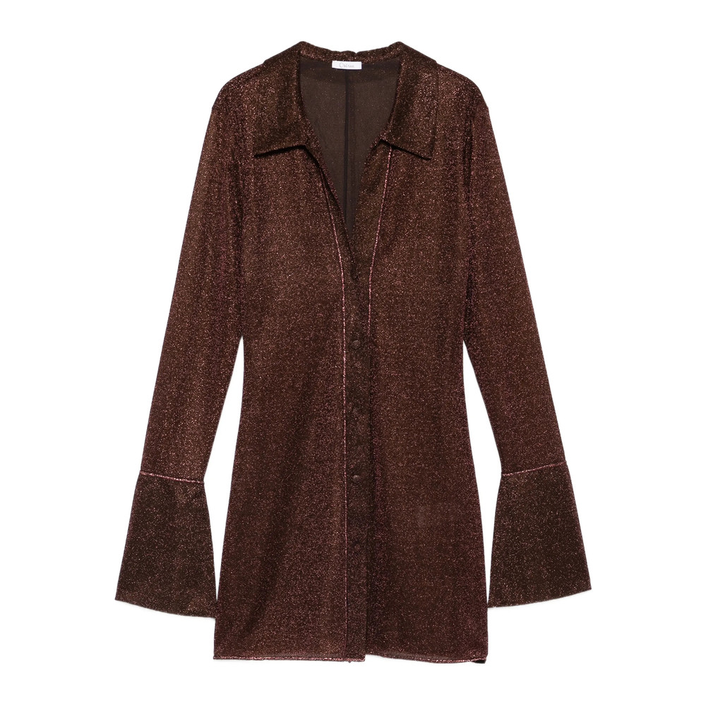 Oséree Long-sleeve Mini Dress