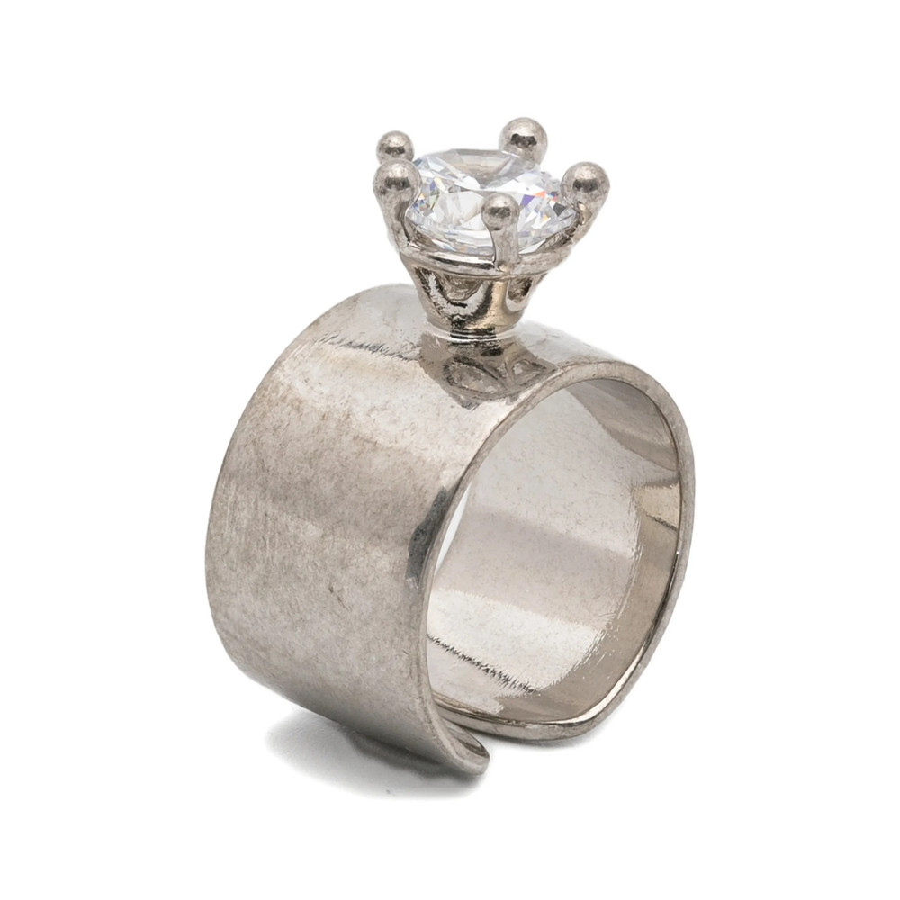 Panconesi Small Diamanti Armour Ring