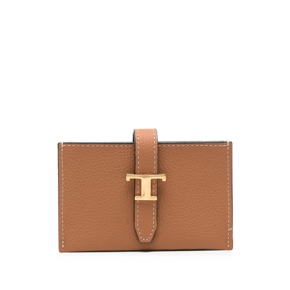 Tod's T Timeless Leather Wallet