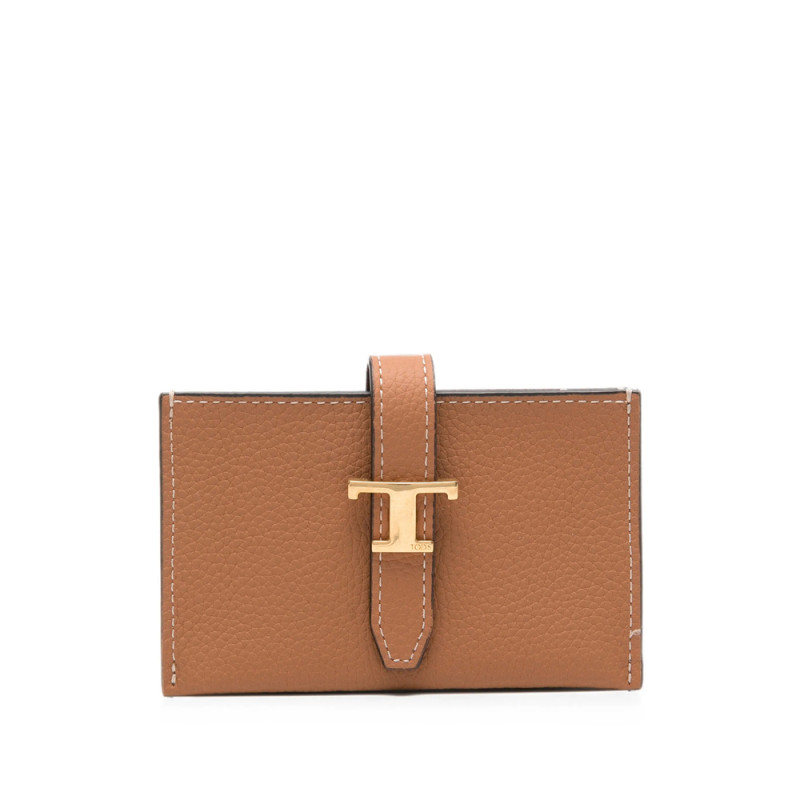 Tod's T Timeless Leather Wallet
