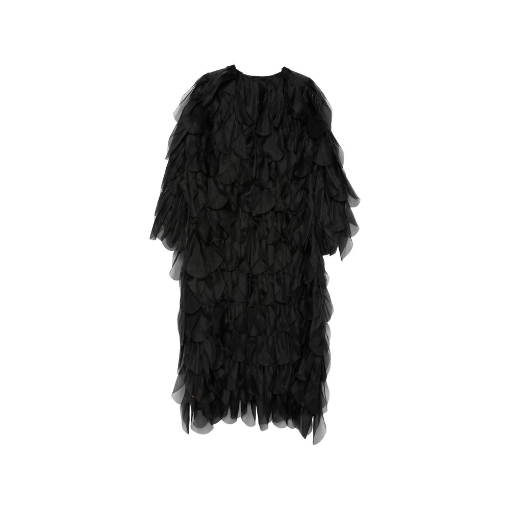 Max Mara Lauto Ruffled Coat