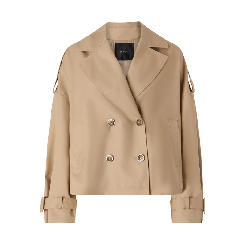 Pinko Buttoned Cropped Jacket