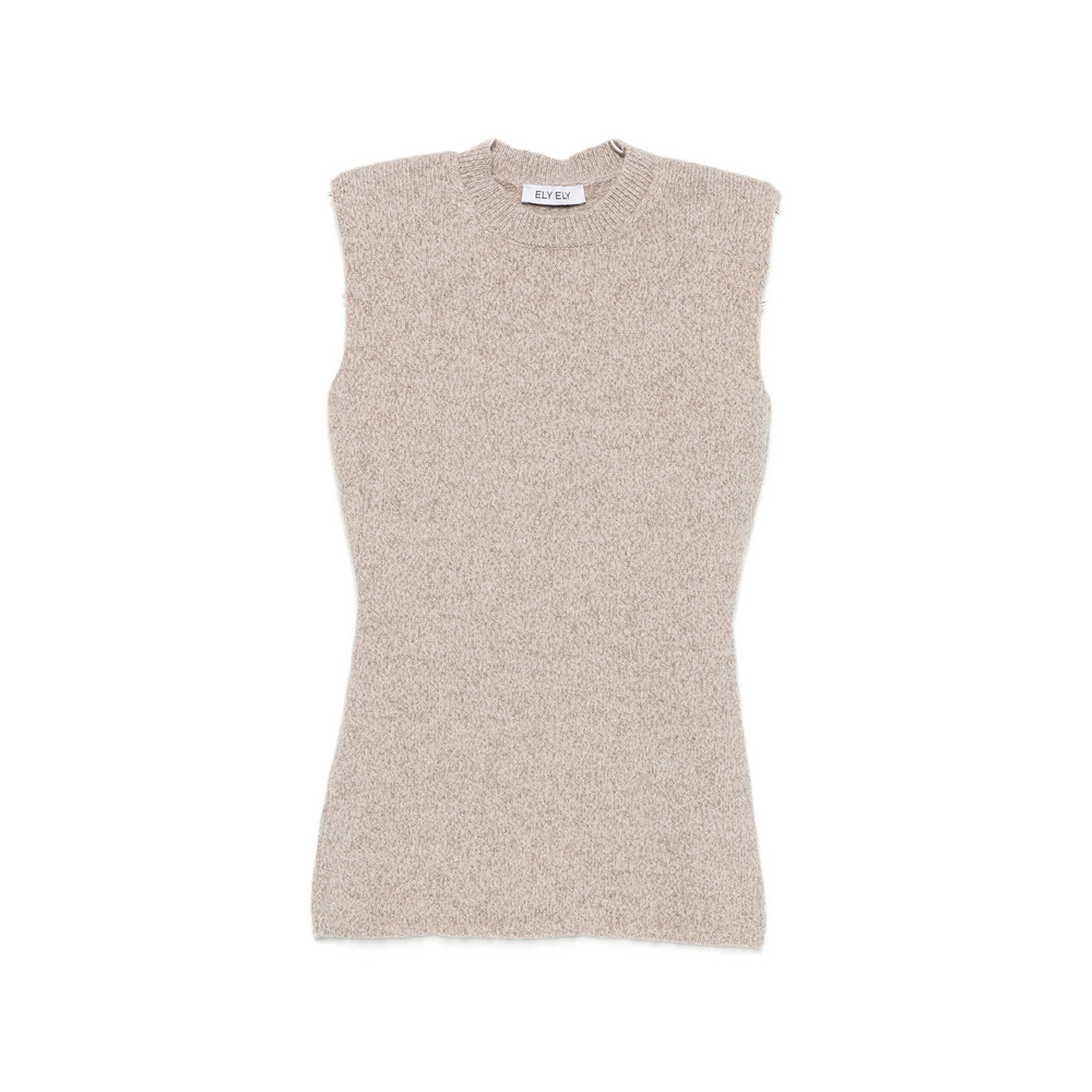 Ely Ely Padded-shoulder Vest
