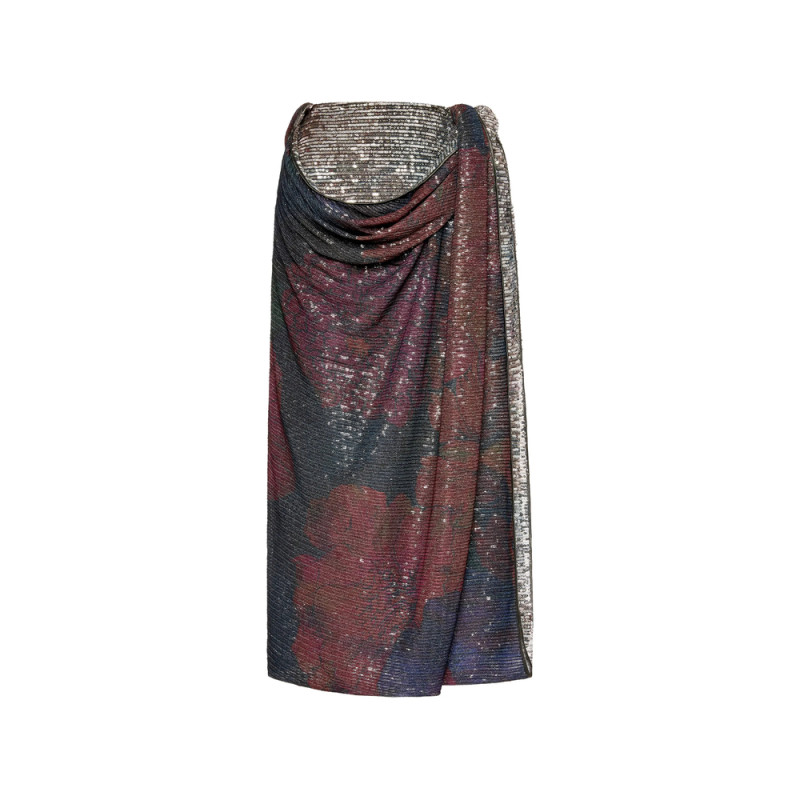 Maison Margiela Panelled Midi Skirt