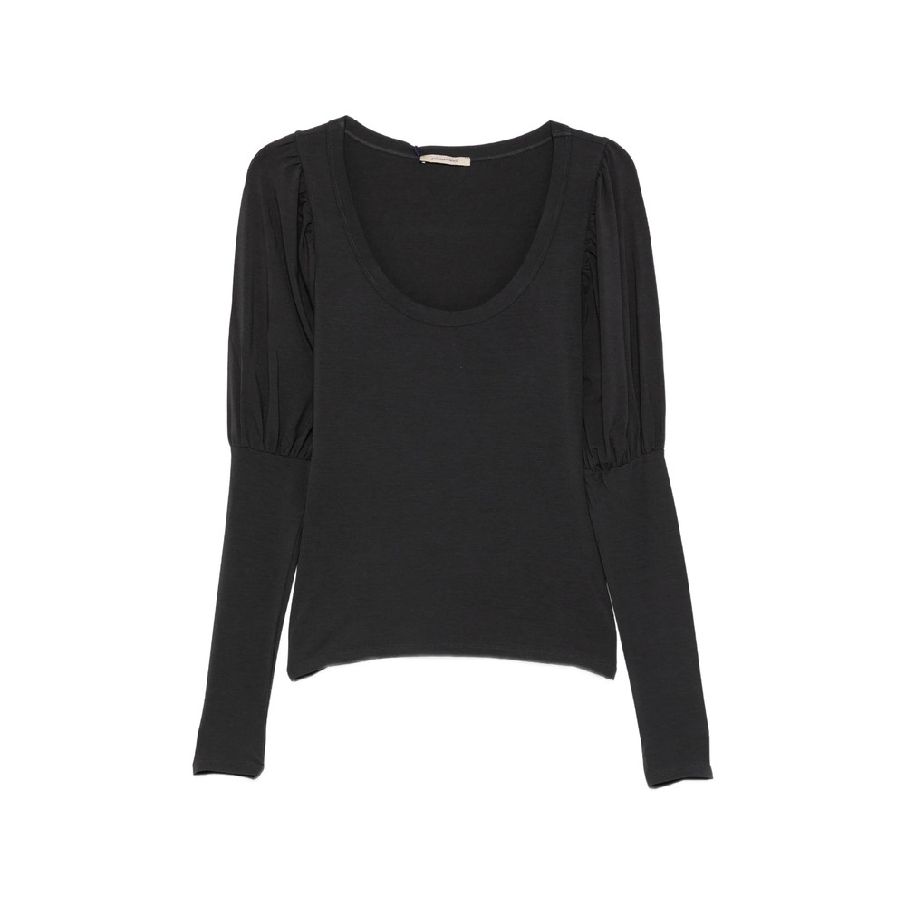 Paloma Wool Dooda Puff-sleeve Scoop-neck Top