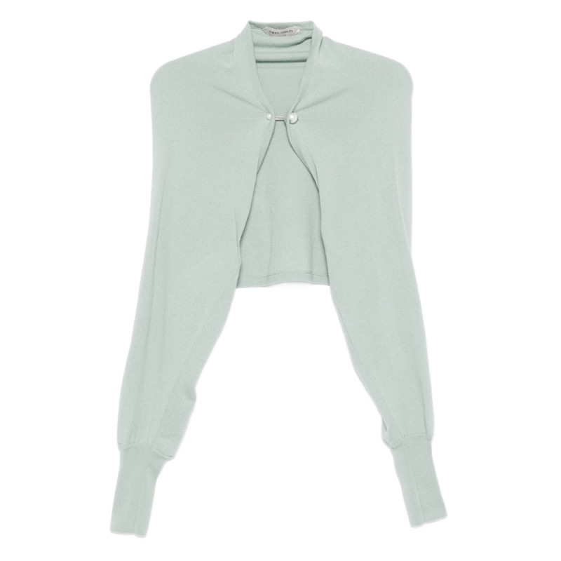 Alberta Ferretti Button-fastening Cropped Cardigan