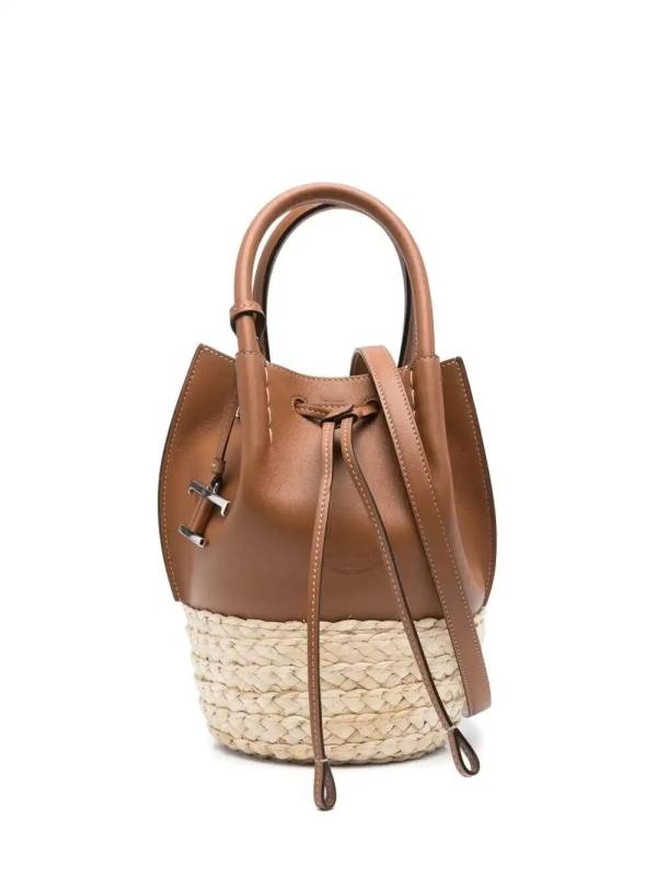T Timeless-logo bucket bag
