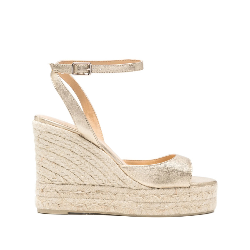 Castañer Ankle Strap Wedge Espadrilles