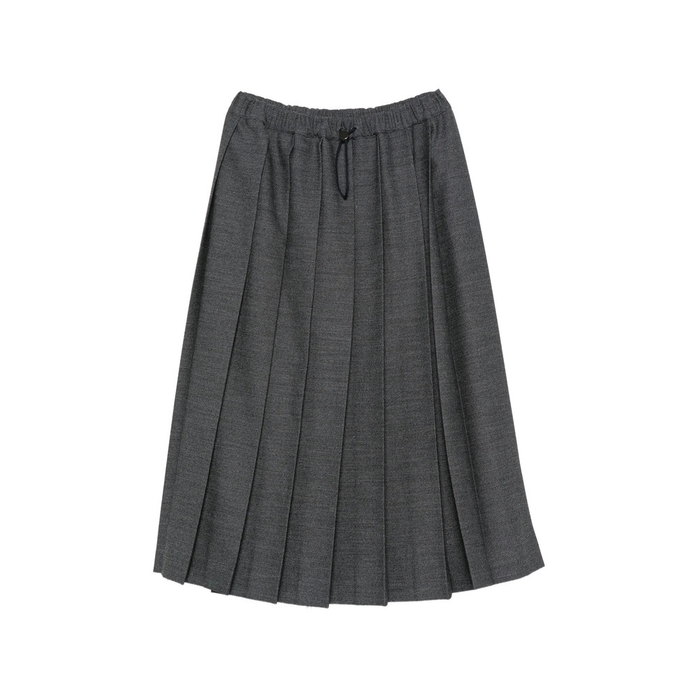 Fabiana Filippi Pleated Drawstring-waistband Midi Skirt