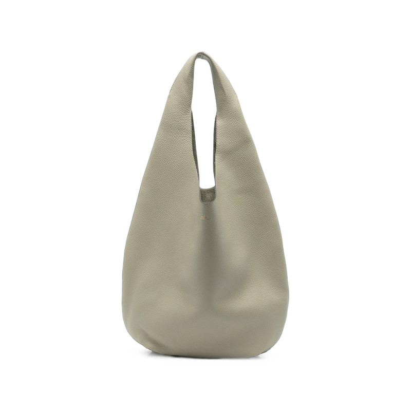 A. p.c. Virginie Pebbled-leather Shoulder Bag