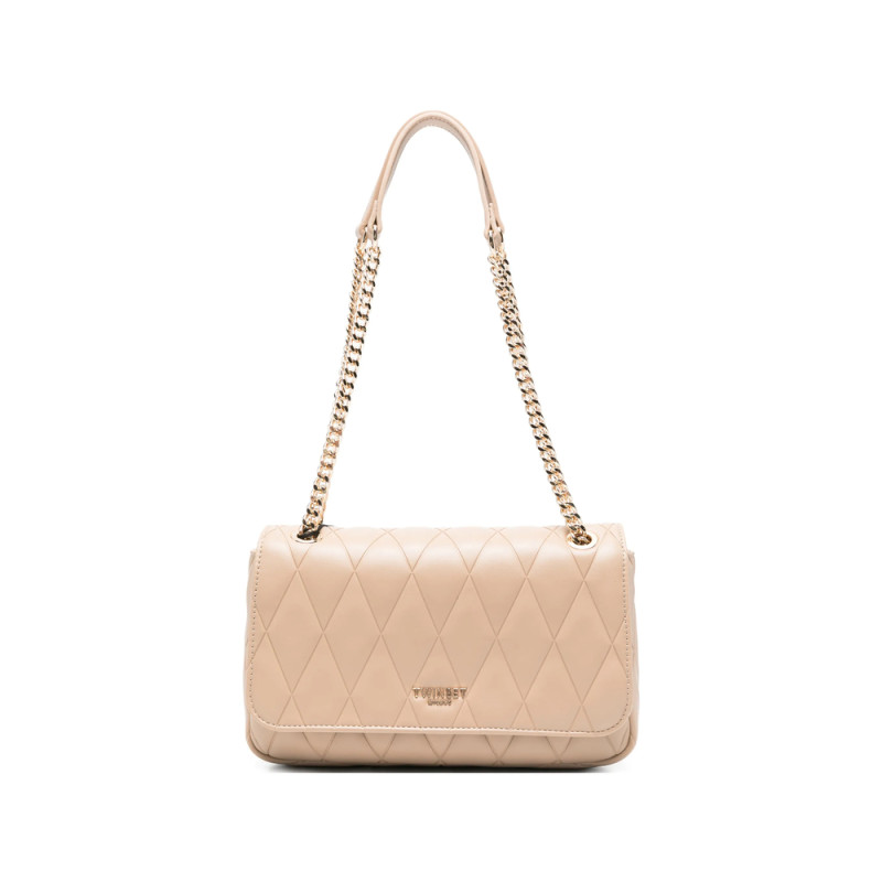 Twinset Quilted Chain Shoulder Bag