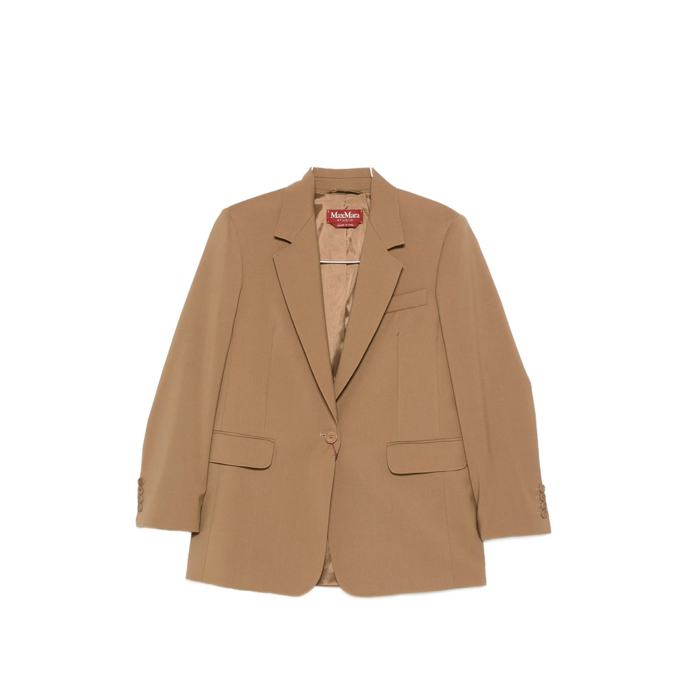 Max Mara Studio Mstbalco Button Blazer