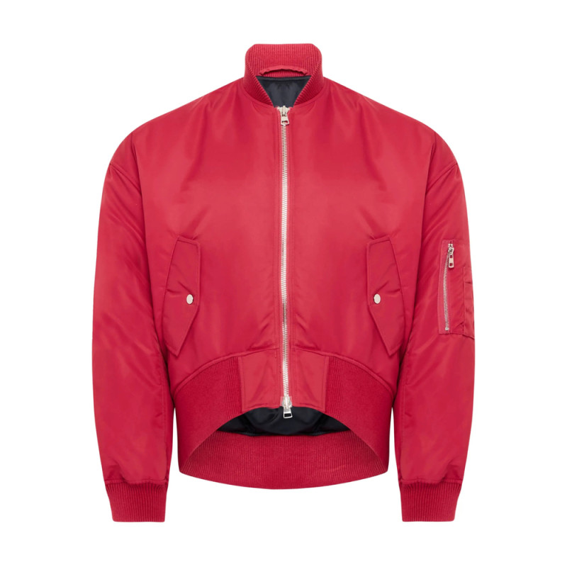 Jw Anderson Boxy Zip-front Bomber Jacket