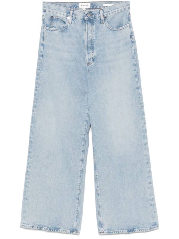 wide-leg jeans