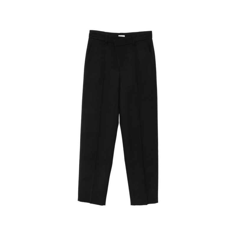 Brunello Cucinelli Pressed-crease Straight-leg Trousers