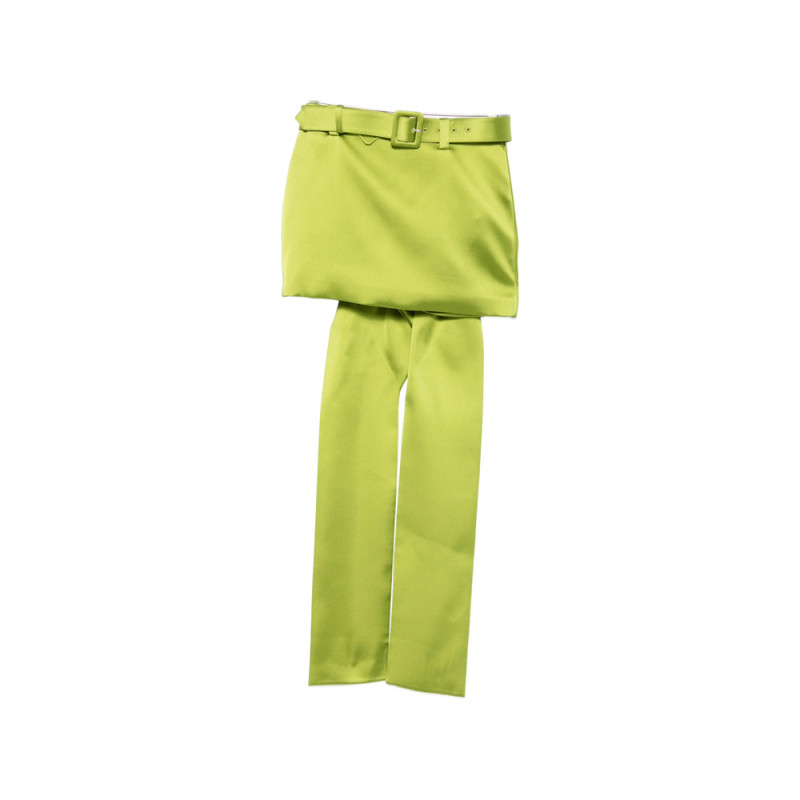 Self-portrait Belted Bow-detail Mini Skirt