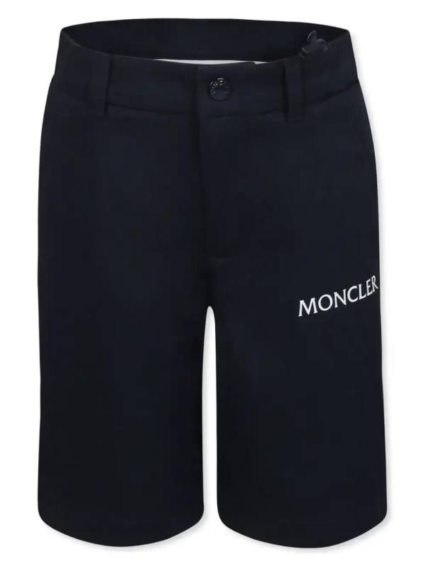 logo-print shorts