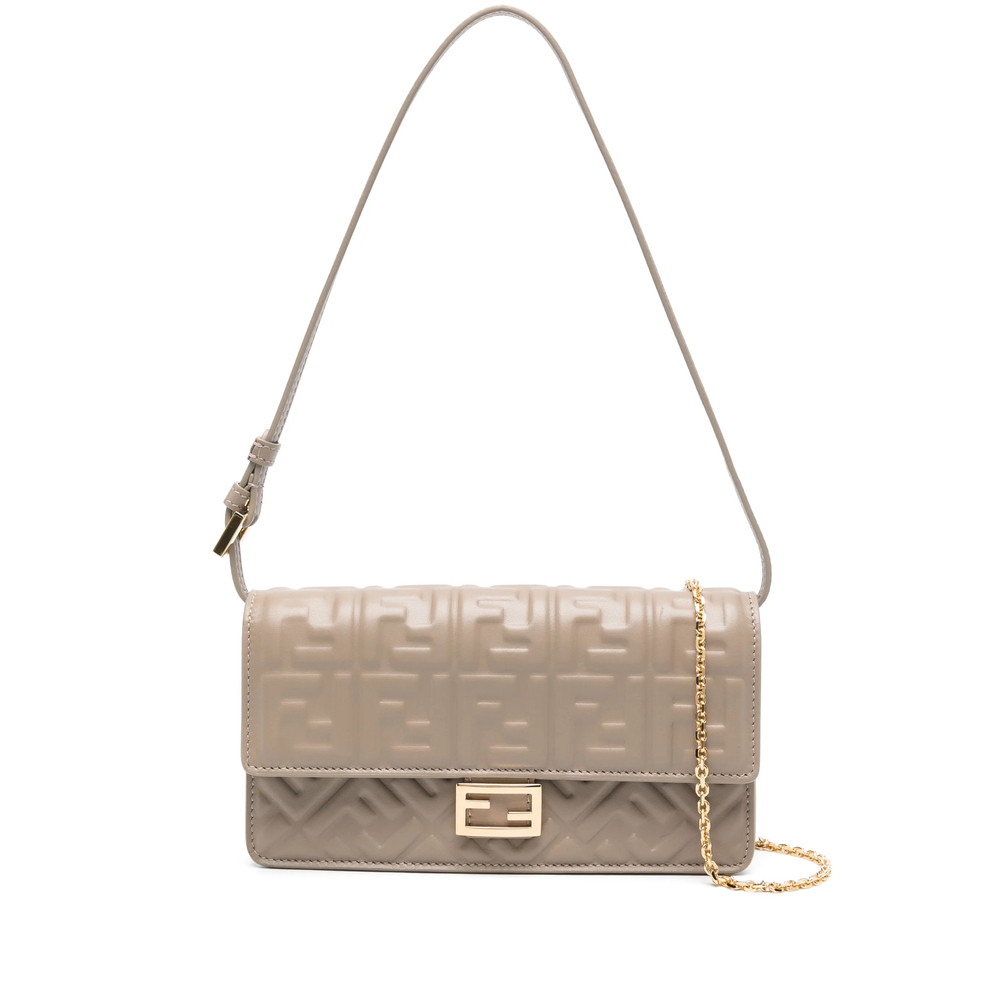 Fendi Wallet On Chain Baguette Shoulder Bag