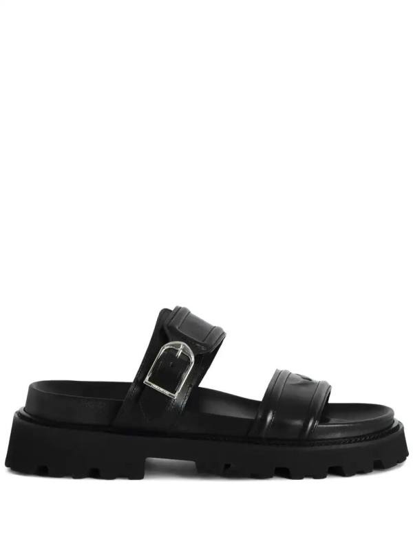 Ride leather sandals