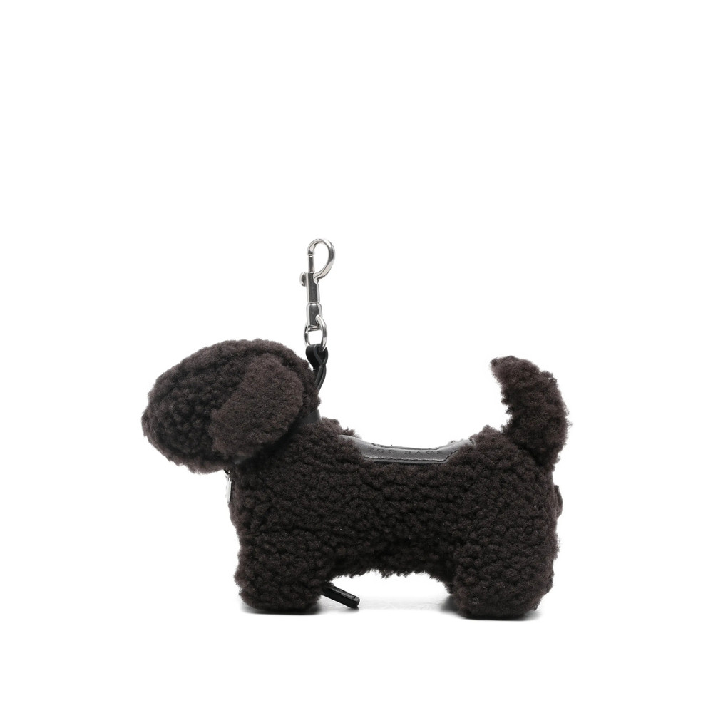 Anya Hindmarch Shearling Dog-shaped Keyring