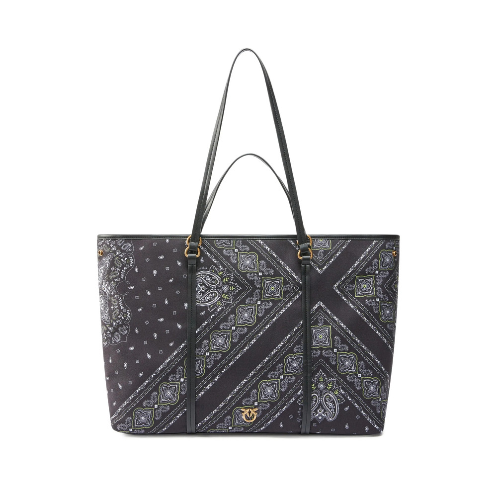 Pinko Bandana-print Tote Bag