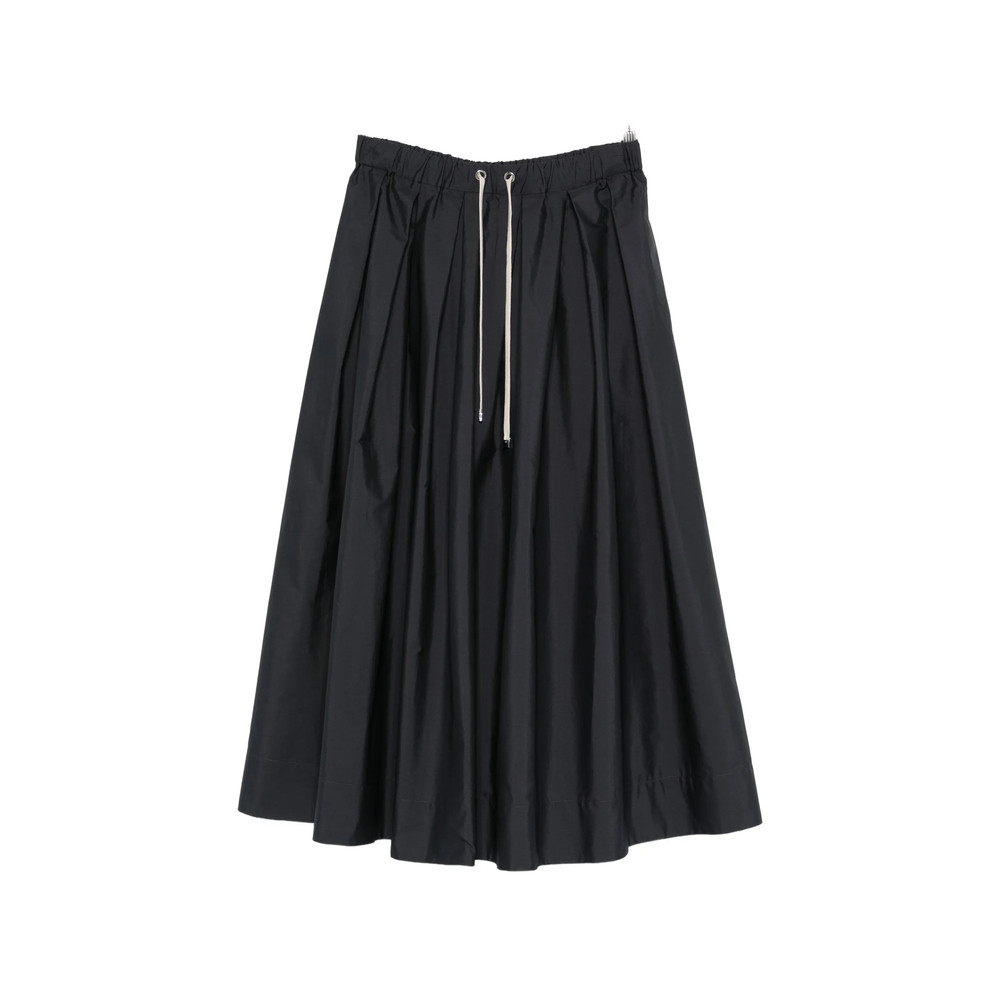 's Max Mara Pineta Drawstring Pleated Midi Skirt