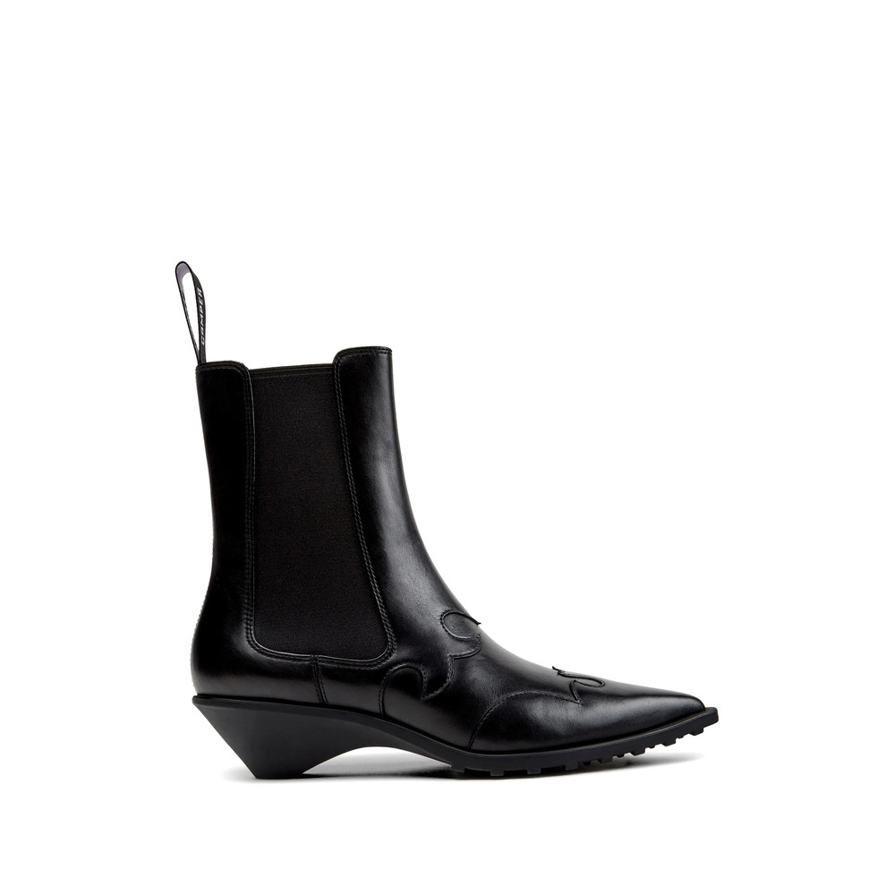 Camper Anita Panelled Leather Ankle Boots
