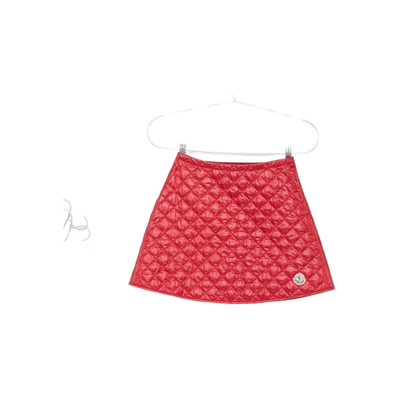 Moncler Diamond-quilted Mini A-line Skirt