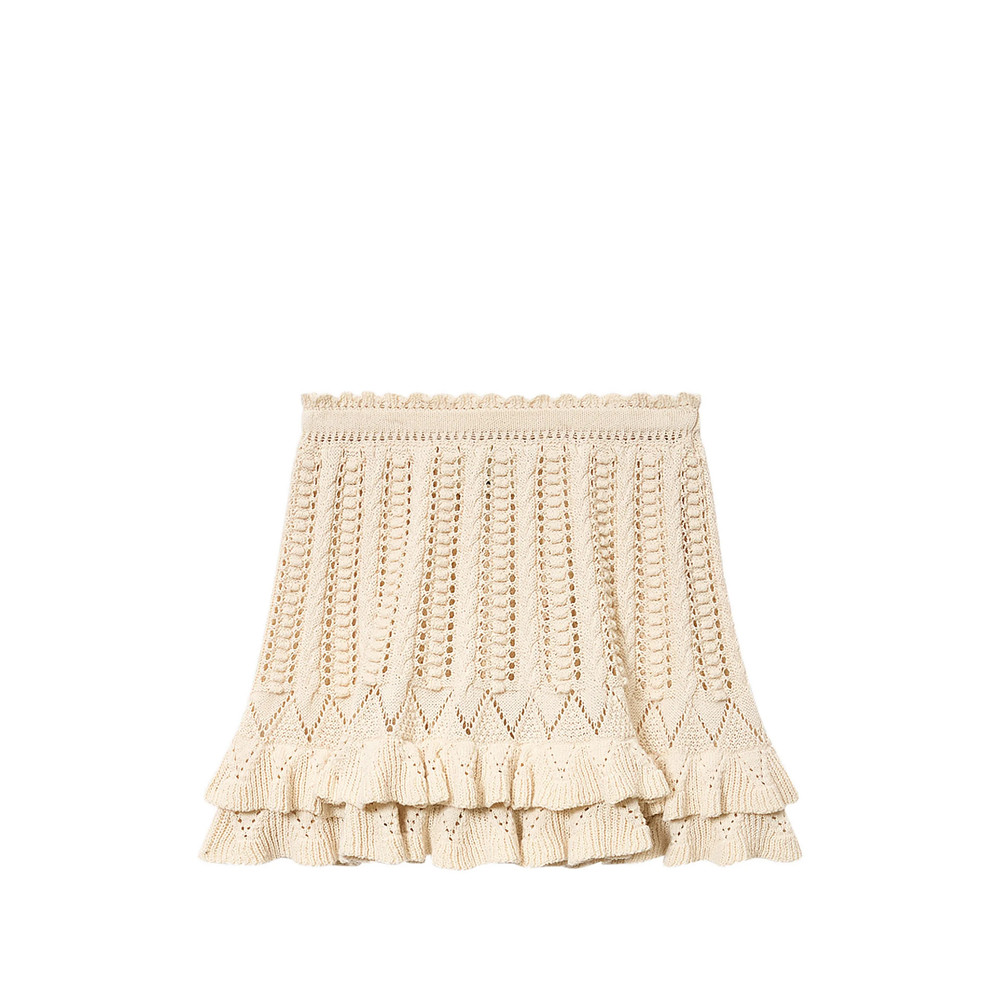 Marant Étoile Nelle Ruffled Mini Skirt