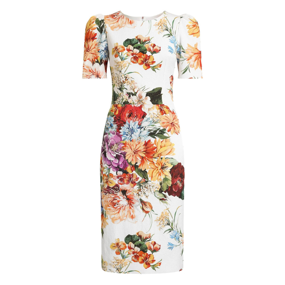 Dolce & Gabbana Floral-print Midi Dress