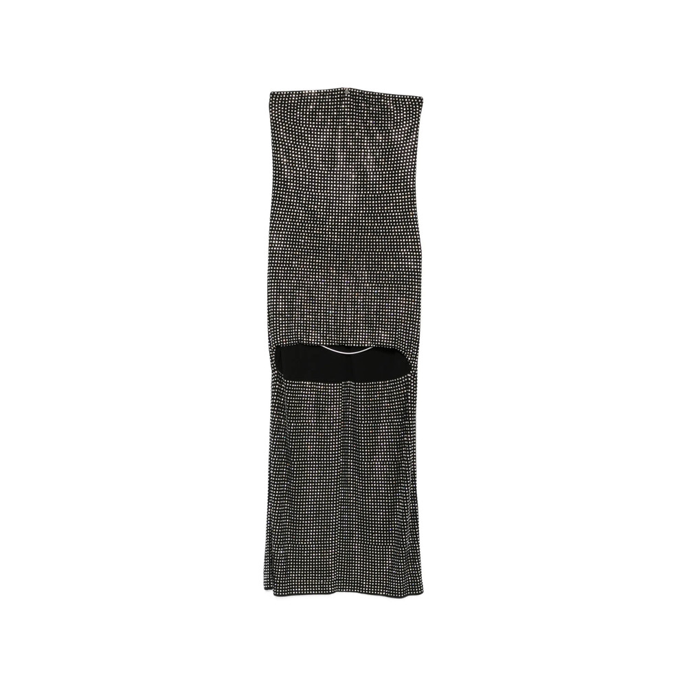 Alexander Wang Crystal-embellished High-low Asymmetric Dress