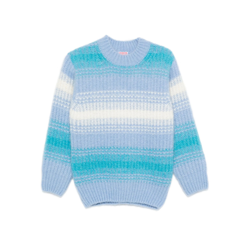 Kenzo Striped Crew-neck Sweater