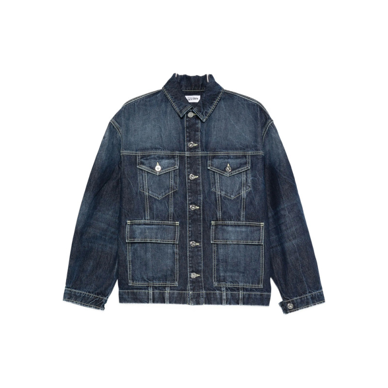 Jean Paul Gaultier Drop-shoulder Denim Jacket
