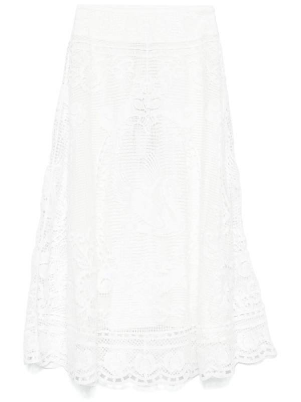 broderie-anglaise maxi skirt