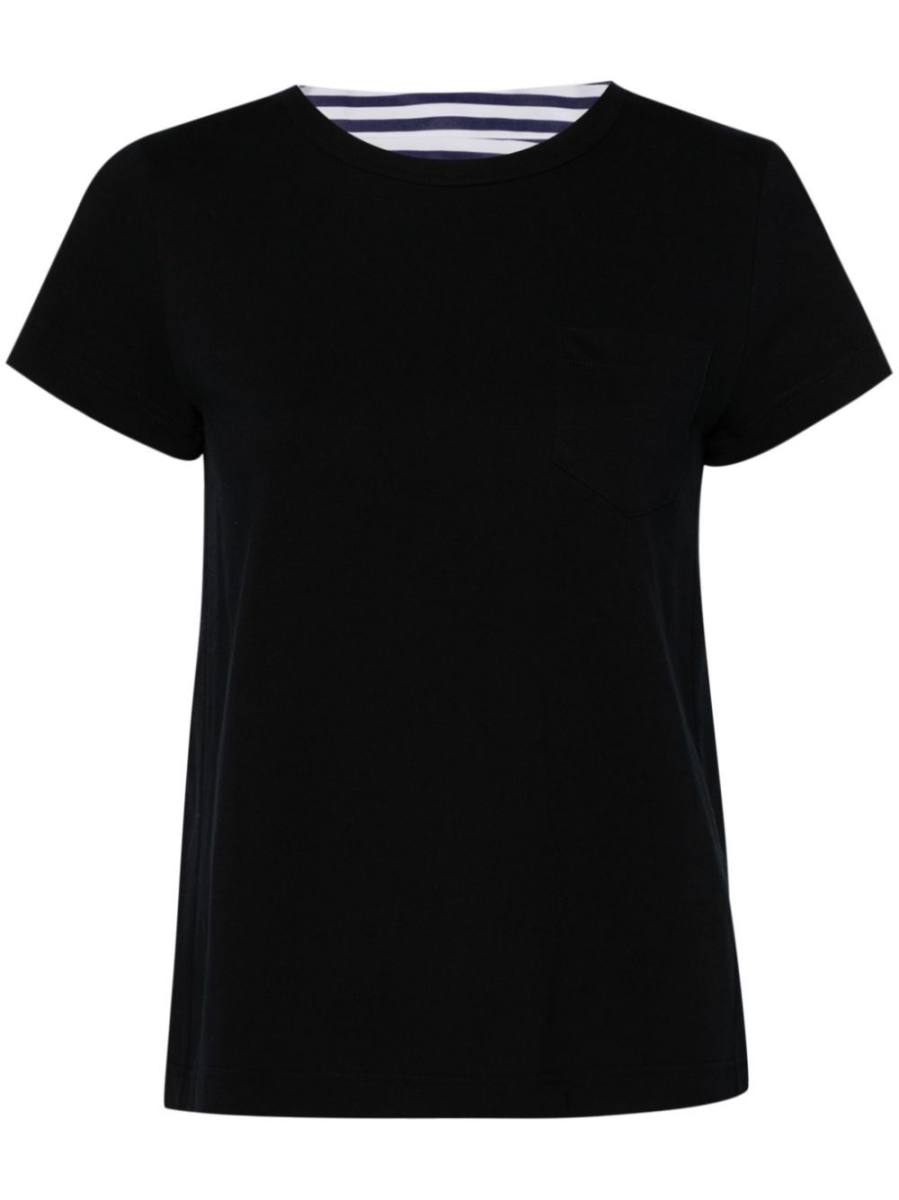 panelled T-shirt