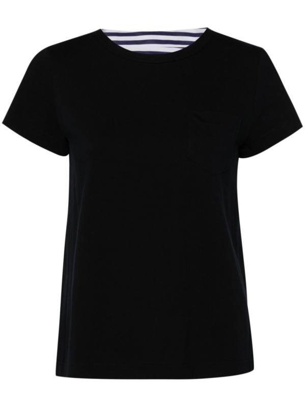 panelled T-shirt
