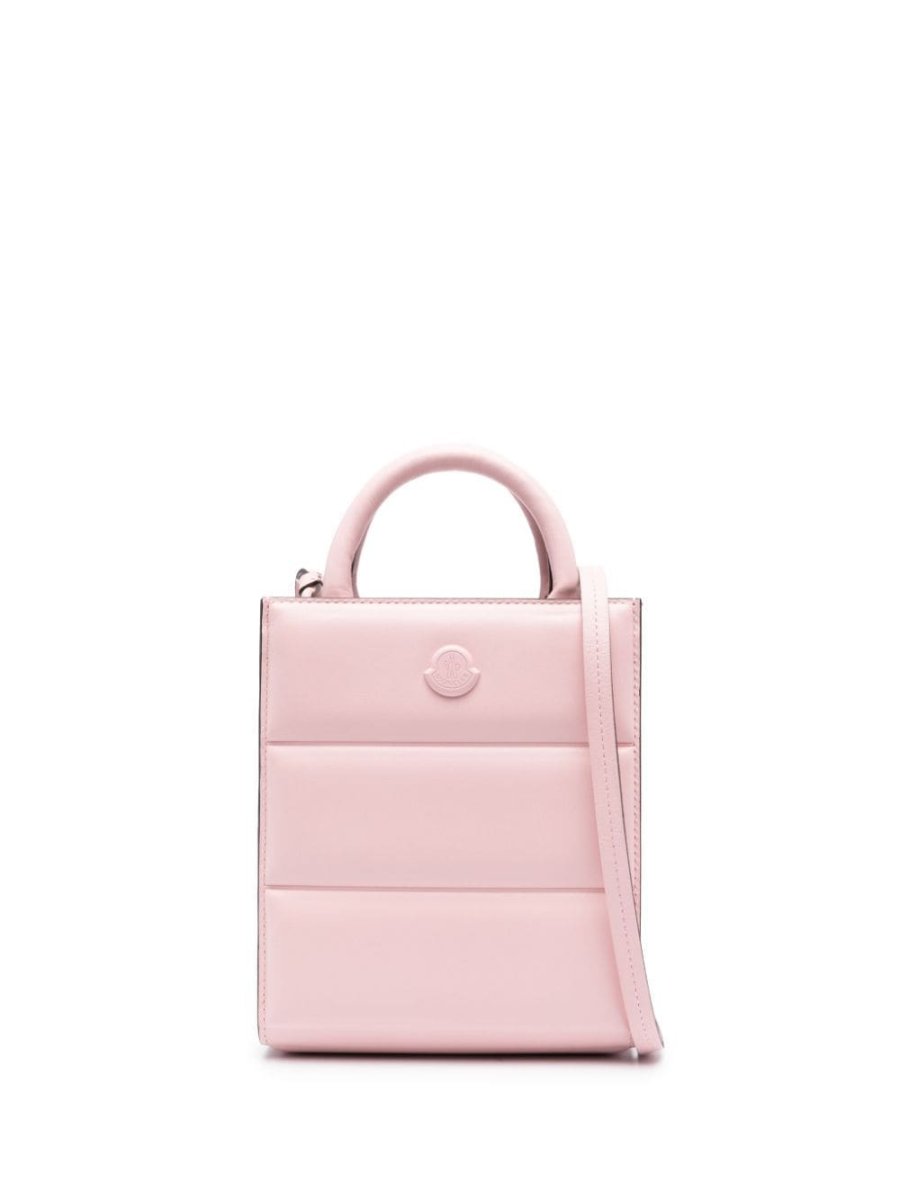 Doudoune leather mini bag