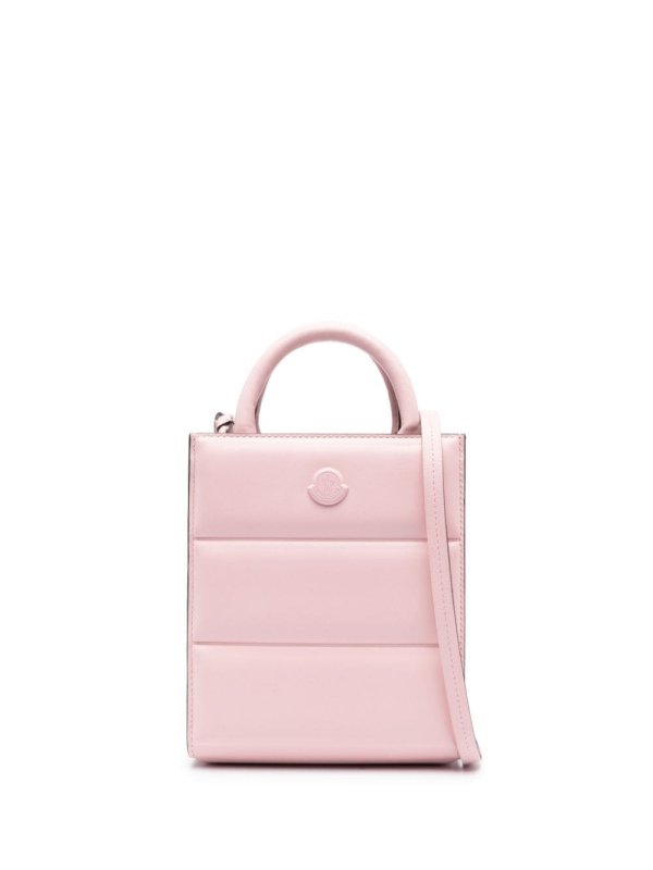 Doudoune leather mini bag