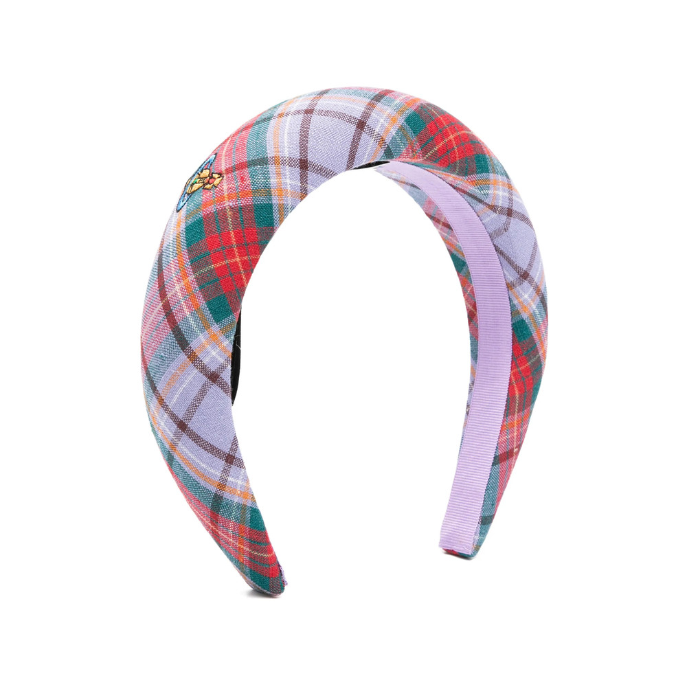 Vivienne Westwood Rtw Tartan Hair Accessory