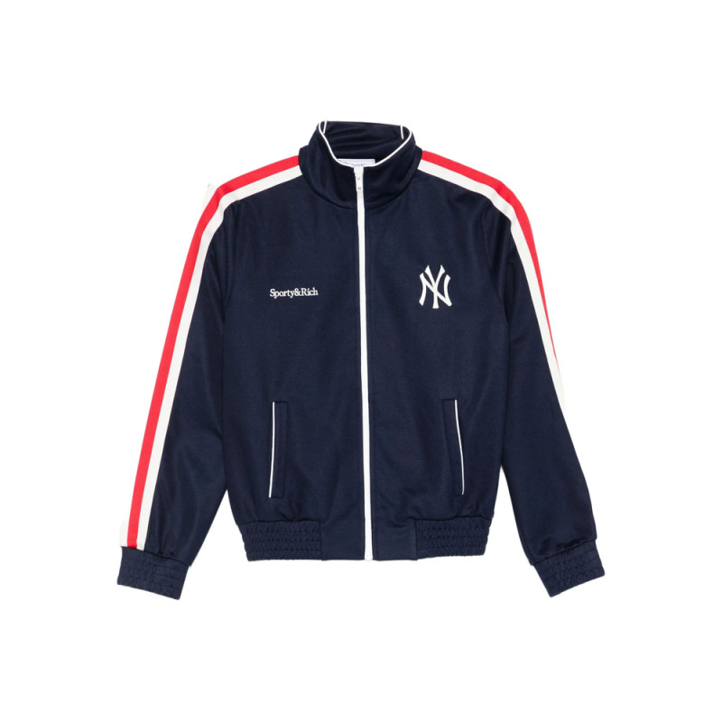 Sporty & Rich Yankees Serif Track Jacket