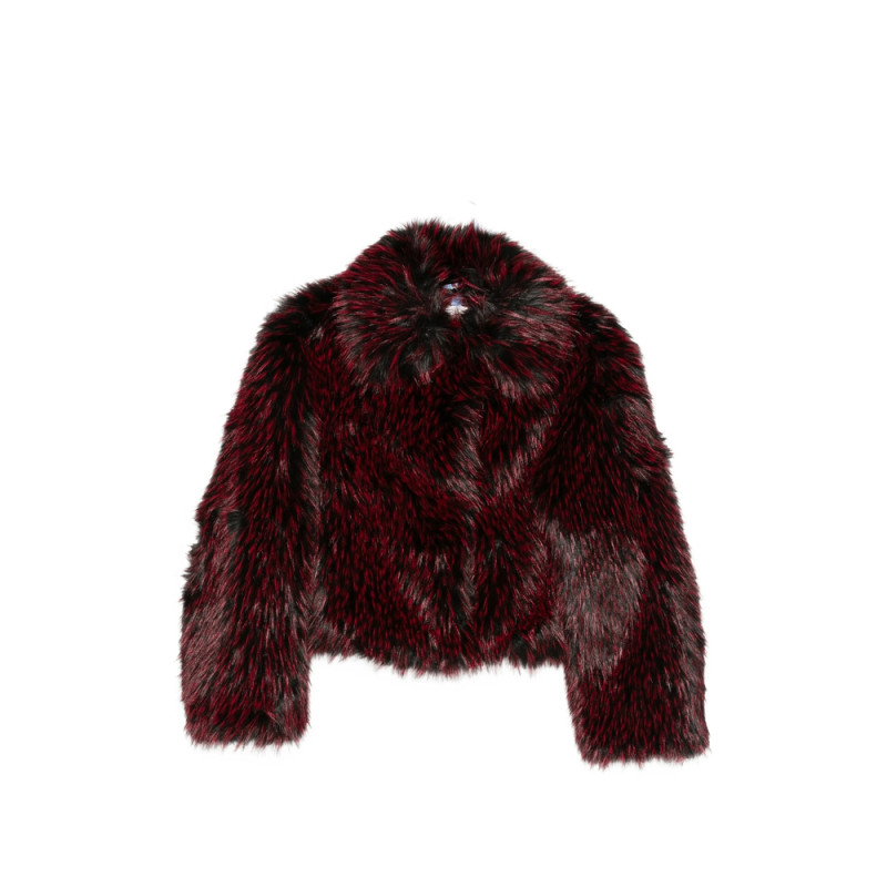 Diane Von Furstenberg Kaz Faux-fur Cropped Jacket
