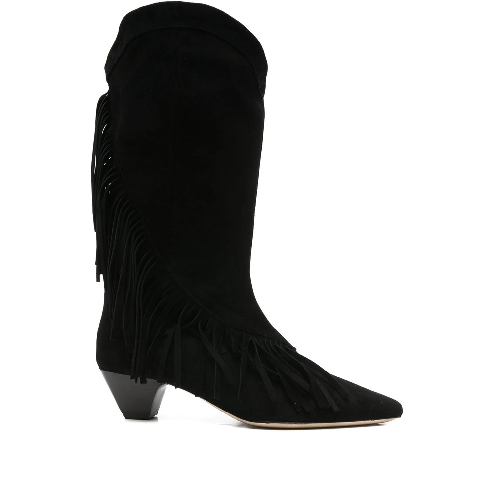 Iro Fringe-detail Pointed-toe Boots