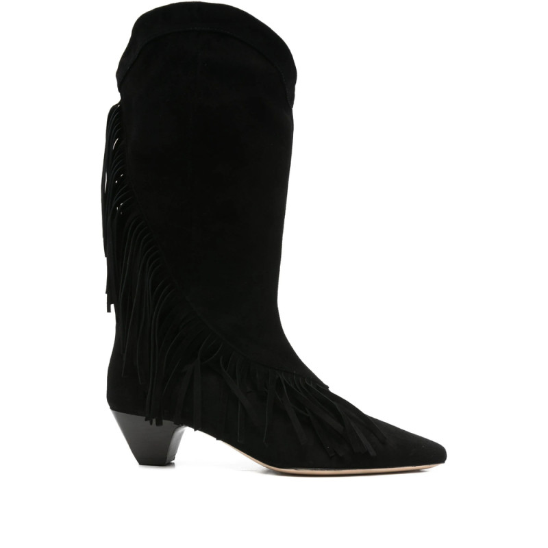 Iro Fringe-detail Pointed-toe Boots