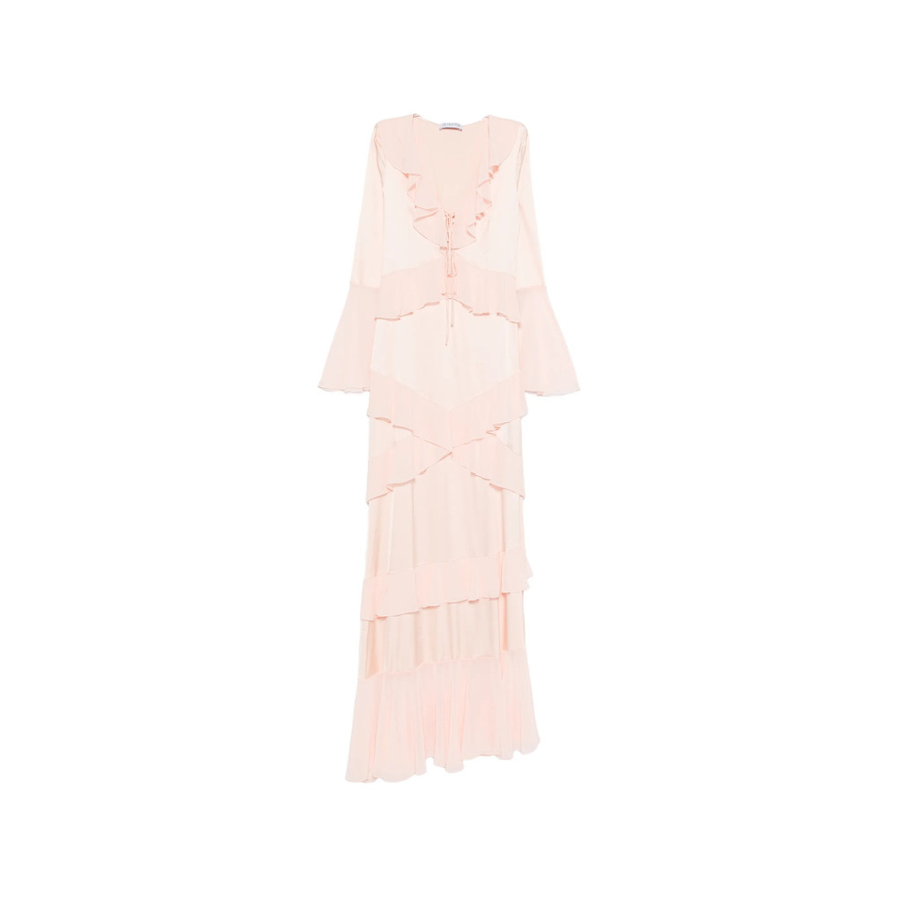Les Filles D'eva Ruffled-details Maxi Dress