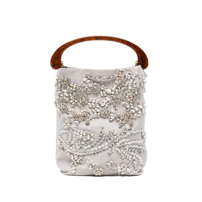 Dries Van Noten Crystal-embellished Tortoiseshell-effect Tote Bag